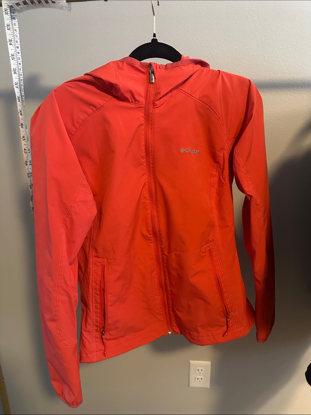 Columbia Hooded Softshell Jacket - Coral